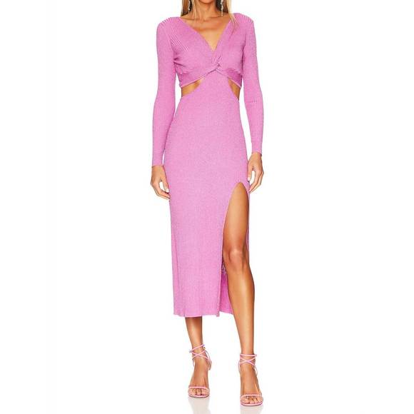 LOVESHACKFANCY Dresses & Skirts - NEW LOVESHACKFANCY bernette dress in orchid sparkle